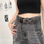 【R】Punk Claw PU Leather Belt For Women And Men Harajuku Gothic Y2K Design Personality Embossed Belt Decoration Accessories