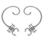 Gothic Punk Hip Hop Cuff Earring For Women Creative Design Retro Scorpion Climber Earrings Ear Cuffs