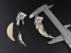 Punk Fashion Brave Men Wolf Gog Teeth Spike Pendant Necklace Women Men Lucky Jewelry Classic Fang Tooth Amulet Pendant Necklace