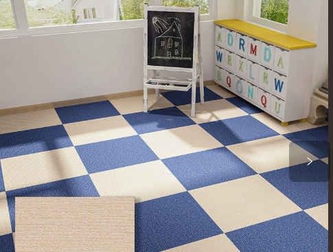 10pcs 30x30cm Self Adhesive Carpet Floor Tiles Sticker Square Rugs Peel and Stick Mat Flooring for Bedroom Home Decor