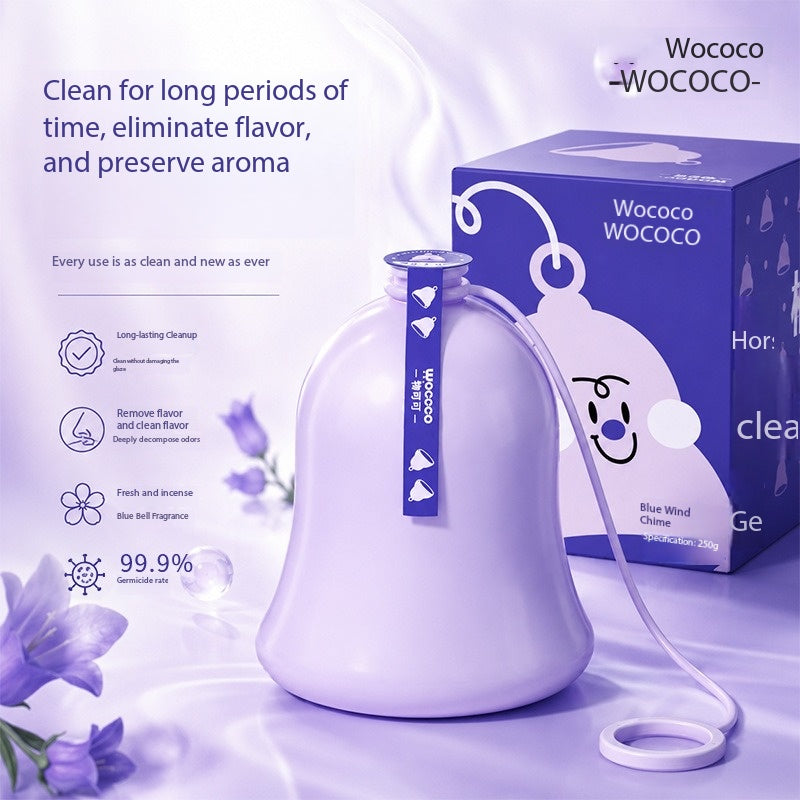 Toilet tank descaling and deodorizing fragrance type decontamination and yellow washing toilet odor removal strong fragrance toilet cleaner Main image