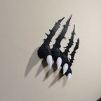 Creative 3D "Venom Claw" decal—versatile sticker for covering scratches; suitable for headlights, wheel arches, and electric vehicle bodies.
