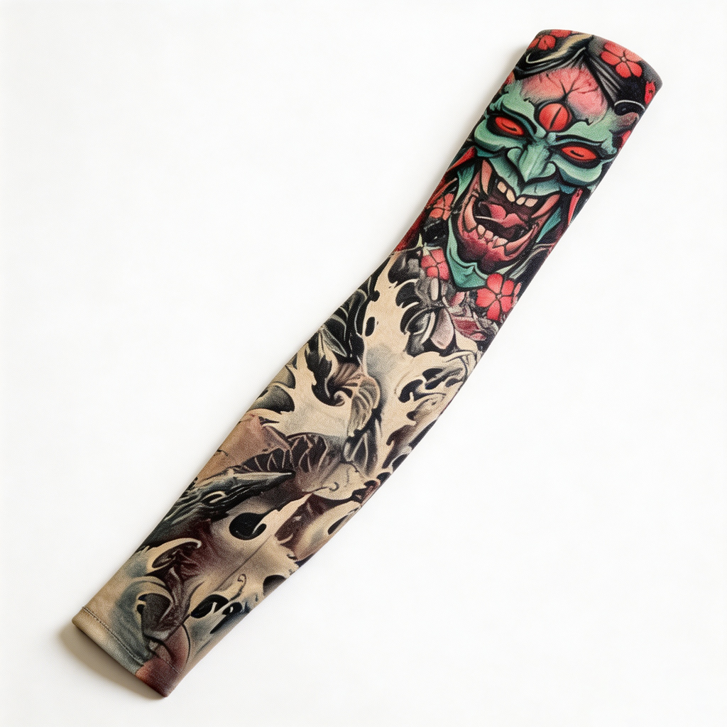 Tattoo Sleeves Unisex Summer Cycling Sun Protection Arm Covers Beach Driving Fishing Breathable Nightclub Elastic Sleeves