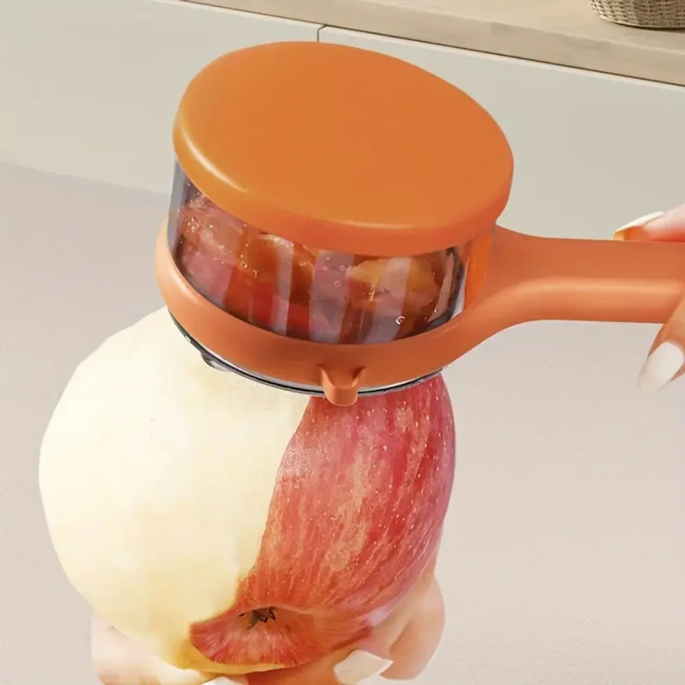 Peeler with Storage Box, Fruit and Vegetable Peeler, Double-Sided Stainless Steel Multi-Functional Peeler, Suitable for Kitchen 主图