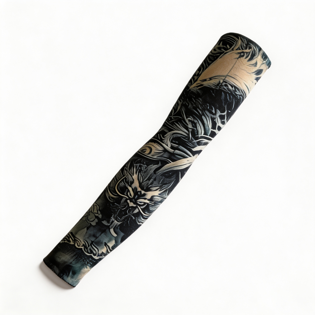 Tattoo Sleeves Unisex Summer Cycling Sun Protection Arm Covers Beach Driving Fishing Breathable Nightclub Elastic Sleeves