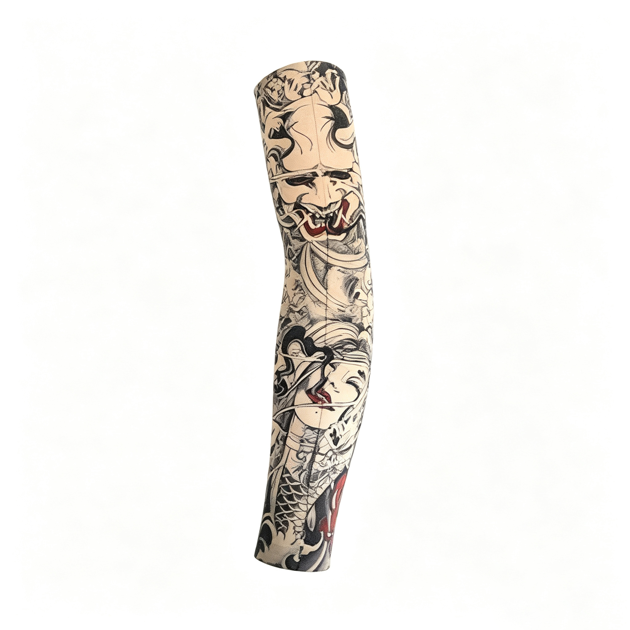 Tattoo Sleeves Unisex Summer Cycling Sun Protection Arm Covers Beach Driving Fishing Breathable Nightclub Elastic Sleeves