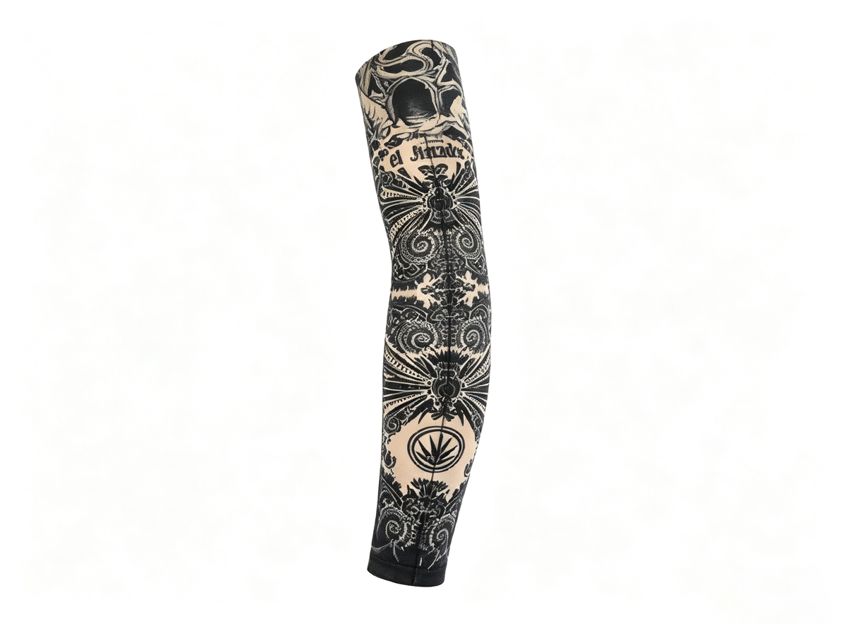 Tattoo Sleeves Unisex Summer Cycling Sun Protection Arm Covers Beach Driving Fishing Breathable Nightclub Elastic Sleeves
