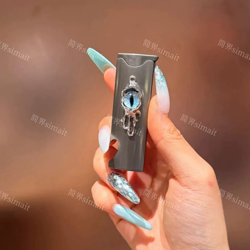 Bottle Opening Cap Lighter Windproof Blue Fire Give Men Gifts Creative Personality High-End Trend