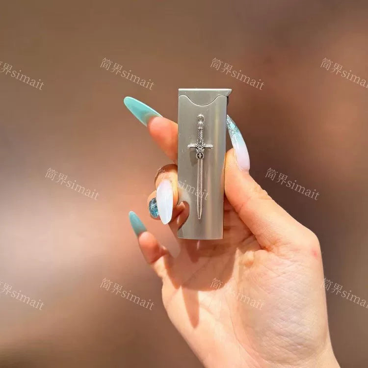 Bottle Opening Cap Lighter Windproof Blue Fire Give Men Gifts Creative Personality High-End Trend