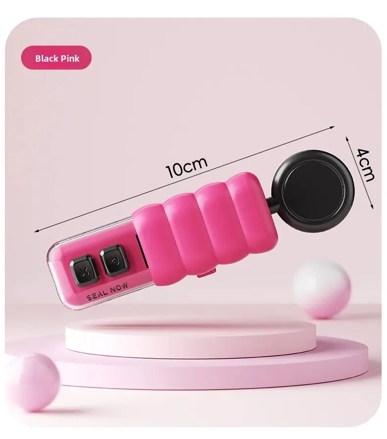 Magnetic Suction Mini Sealing Machine USB Rechargeable Handheld Design Food Sealer Hand Pressed Moisture Protection