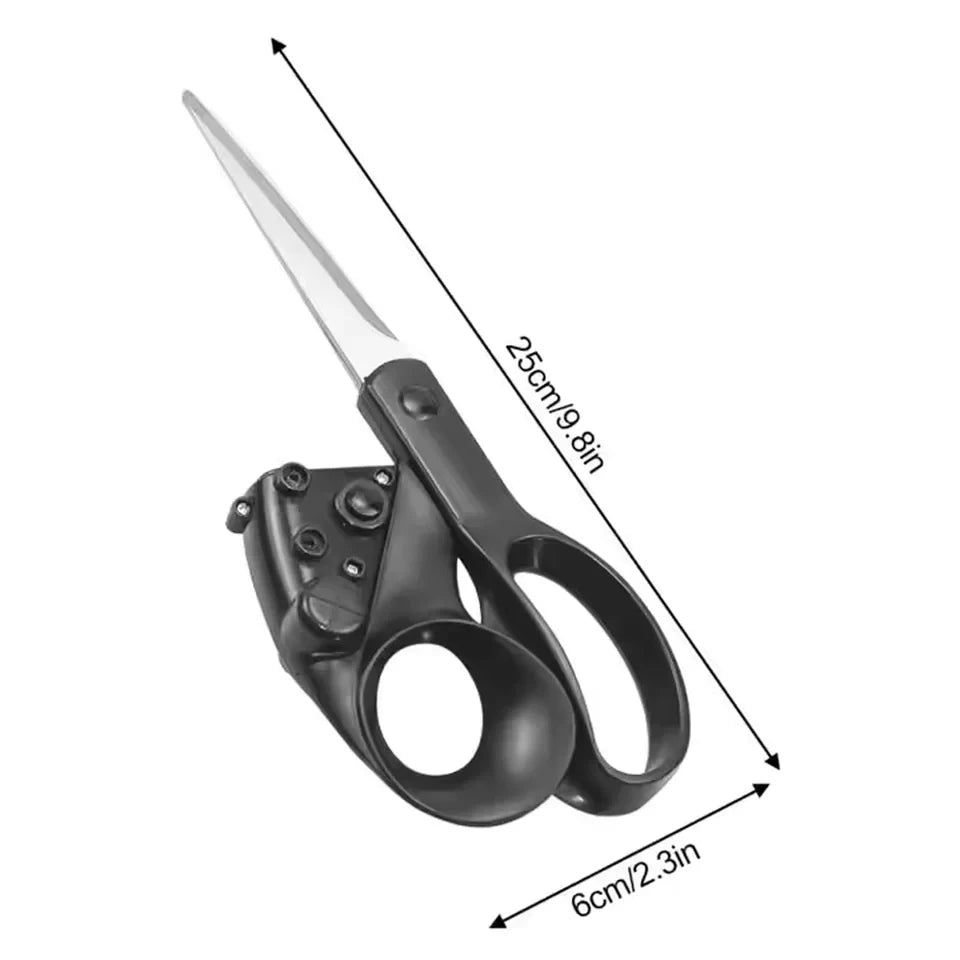2026 Sewing Laser Guided Scissors DIY Positioning Fabric Sewing Cut for Home Crafts Wrapping Gifts Straight Fast Scissor Shear