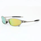 Fashion Polarized Cycling Glasses UV400 Outdoor Sports Goggles Catalpa Alloy Frame Anti-UV Riding Eyewear Accessories