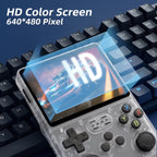 R36S Linux Open Source Retro Handheld Game Console 3.5 Inch 640*480 IPS Screen Plug and Play Built-in 15000+ Classic Games No