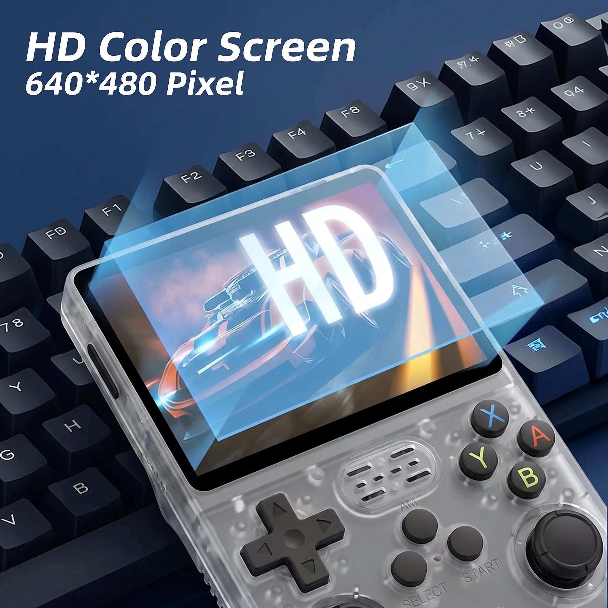 R36S Linux Open Source Retro Handheld Game Console 3.5 Inch 640*480 IPS Screen Plug and Play Built-in 15000+ Classic Games No