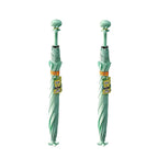 Cartoon abstract Squidward straight sunshade light outdoor umbrella, suitable for students to go to school and daily commute.