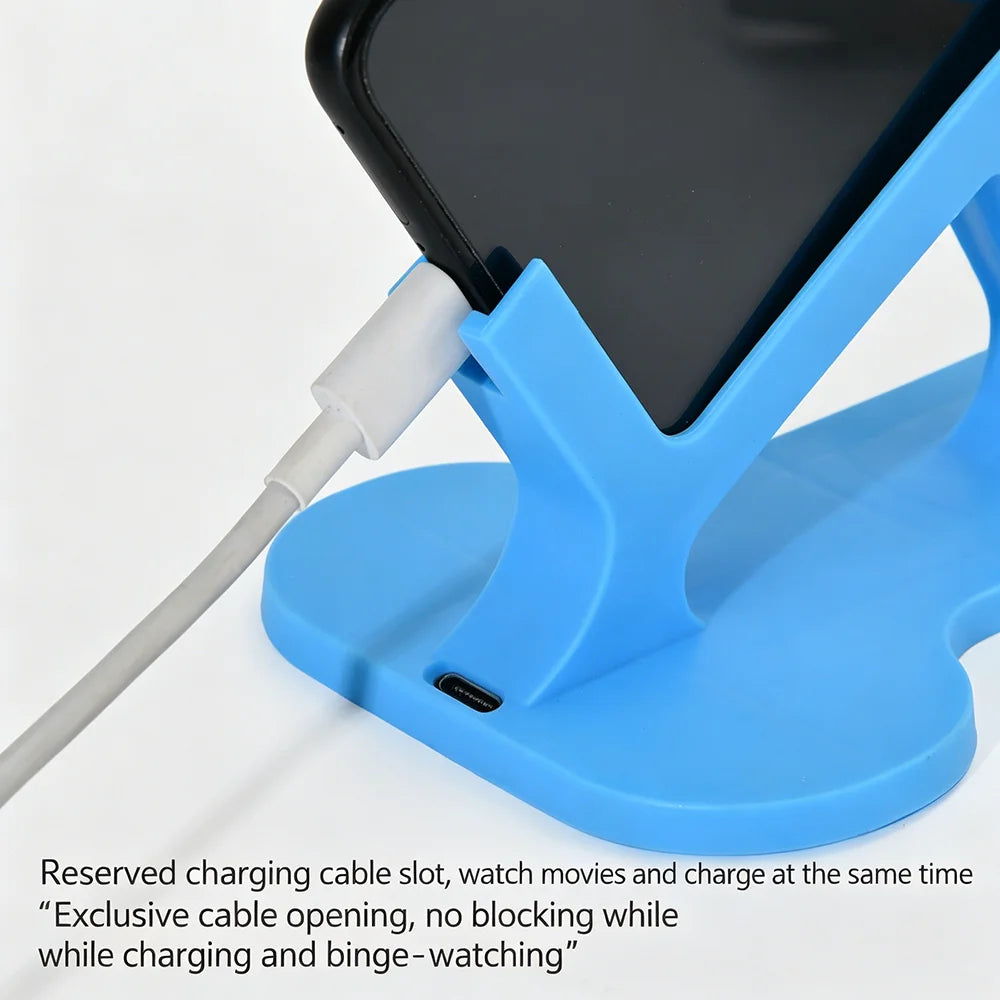 Bed Lazy Phone Stand for Side Lying, Stable Ergonomic Phone Holder for Hands-Free Viewing, Perfect for Bedtime Entertainment