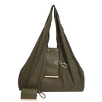 Keychain Storage Bag Foldable Reusable Mini Tote Bag Lightweight Eco-Friendly Foldable Shopping Bag Large Capacity Key Ring Expandable Reusable Bag