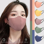 10PCS Fashion Nonwovens Fish Mask Breathable Anti-UV Riding Face Mask Face Veil Unisex