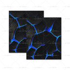 2PCS Crack Motorcycle Grip Stickers Diamond Pattern Waterproof Anti Slip Stickers for Modified Electric Bicycles and Scooters
