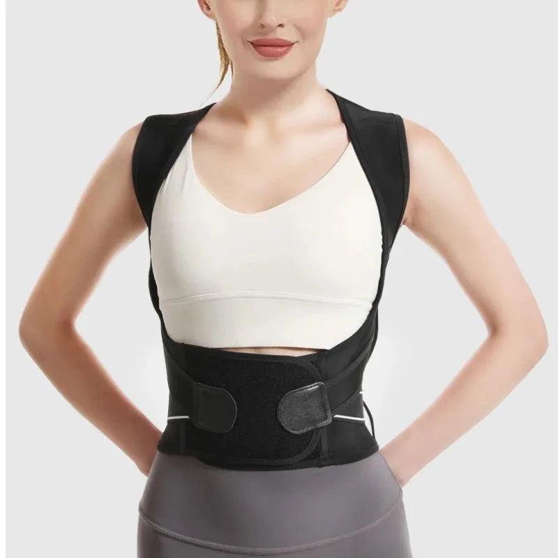 Adjustable Posture Corrector – Thoracic Support Brace for Hunchback, Neck & Shoulder Slouching, Unisex S-XXXL