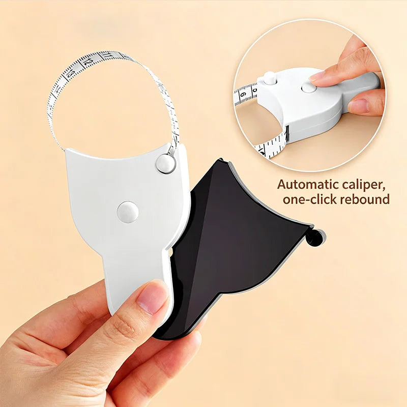 Automatic Telescopic Tape Measure Body Measuring Tape Sewing Ruler Tools Centimeter Tapes For Gym Fitness Arm Muscle Measurement