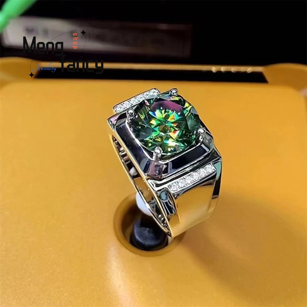 A Fashionable Men's Ring Set For Men Handicraft Luxury Quality Jewelry Fashion Exquisite Jewelry Luxury Elegant Popular Jewelry