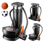 Foot Pedal Portable Pump High  Bicycle Tire Air Pump Schrader Valve Car Basketball Inflator for Bikes Ball Inflatable