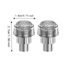 Motorcycle Tire Valve Light Rim Strobe Warning Wheel Lamp Flashing Vibration Activated Waterproof Decorative for Car E-Scooter