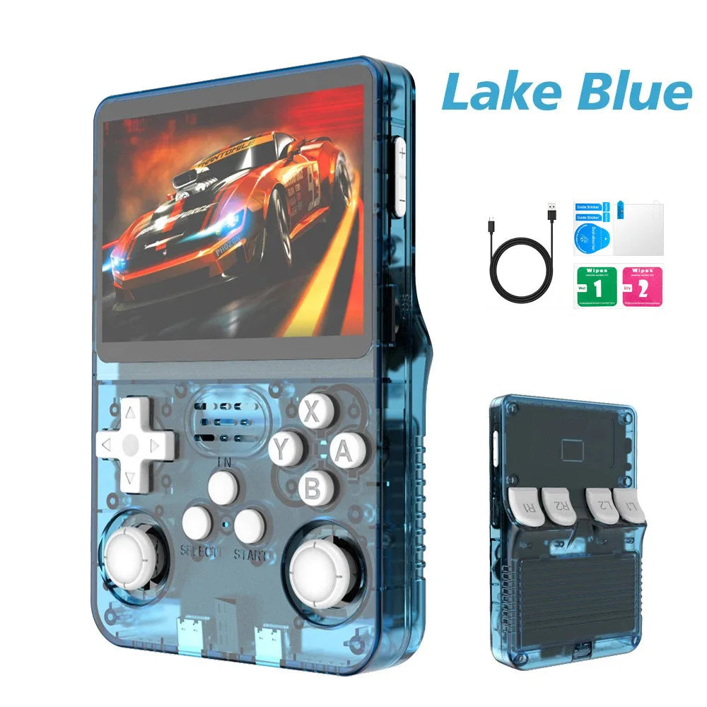 R36S Linux Open Source Retro Handheld Game Console 3.5 Inch 640*480 IPS Screen Plug and Play Built-in 15000+ Classic Games No