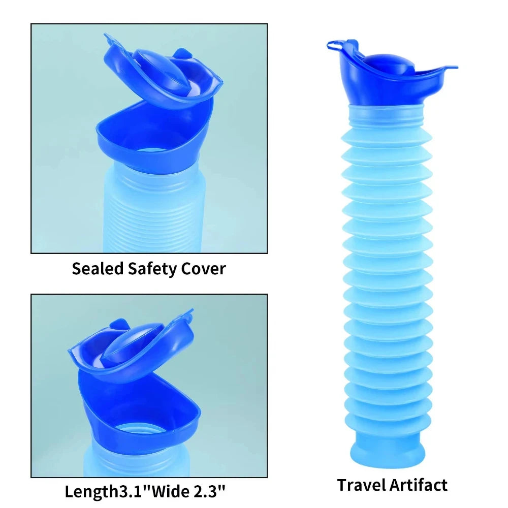 Portable Telescopic Car Urinal for Outdoor Camping Hiking Travel Emergency Squat Free Lightweight Urinal ﻿