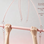 Multifunctional Pilates Bar Kit with Resistance Bands, Portable Home Gym Tool for Back Shaping, Squat & Glute Workout