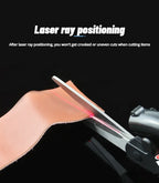 2026 Sewing Laser Guided Scissors DIY Positioning Fabric Sewing Cut for Home Crafts Wrapping Gifts Straight Fast Scissor Shear