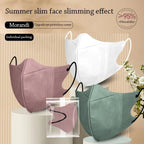 10PCS Fashion Nonwovens Fish Mask Breathable Anti-UV Riding Face Mask Face Veil Unisex