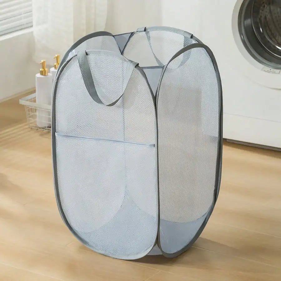 Foldable Dirty Laundry Basket, Open-Top Laundry Hamper, Foldable Storage Basket, Household Laundry Storage Bin, Home Organization and Storage Supplies
