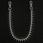 Gothic Spike Copper Waist Chain, Fashion Jewelry Accessories for Men and Women, Edgy Hip Hop Trouser Chain, Punk Style Jeans Cha