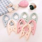 Portable Folding Clothes Hanger Multi-Functional Retractable Design for Outdoor Business Travel And Student Dormitory Use