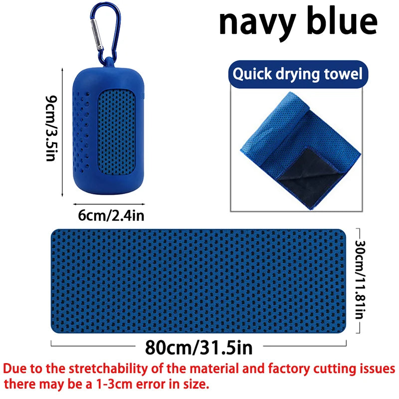 New Microfiber Towel Sports Quick-drying Super Absorbent Camping Towel Super Soft And Lightweight Gym Swimming Yoga Beach Towel उप चित्र