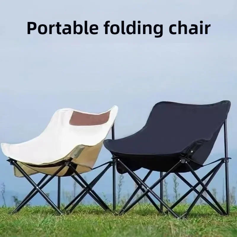 Portable Folding Chair Outdoor Camping Fishing Chair, Extendable Stool Self-driving Tour Camping Equipment