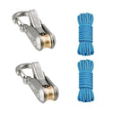 Rope Tightening Tool & Tensioner，Heavy-Duty Retractable Tie Down Rope for Camping, Tarp, Hammock,Boating & Outdoor Gear Securing