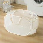 Foldable Dirty Laundry Basket, Open-Top Laundry Hamper, Foldable Storage Basket, Household Laundry Storage Bin, Home Organization and Storage Supplies