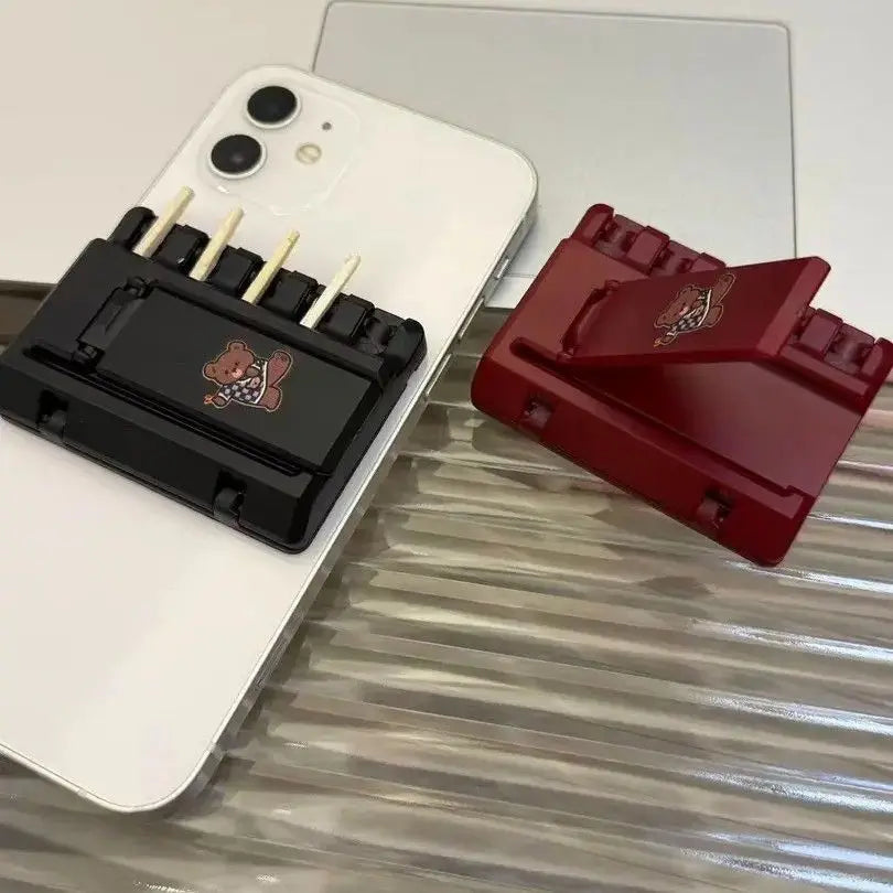 Portable Match Ignoite Cigarette Gadgets Match Holder Plastic Match Storage Mobile Phone Holder Multi-Functional
