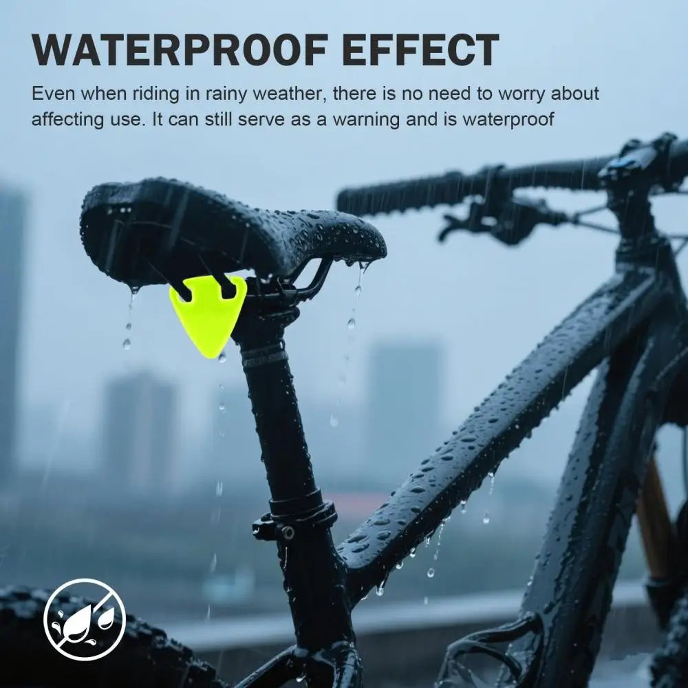 Bicycle Reflector Road Bicycle Hanging Reflector Ultralight TPU MTB Reflective Triangle Warning Board Bikes Accessories