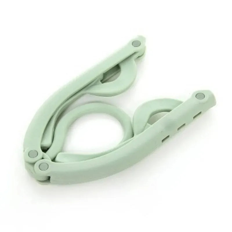 Portable Folding Clothes Hanger Multi-Functional Retractable Design for Outdoor Business Travel And Student Dormitory Use