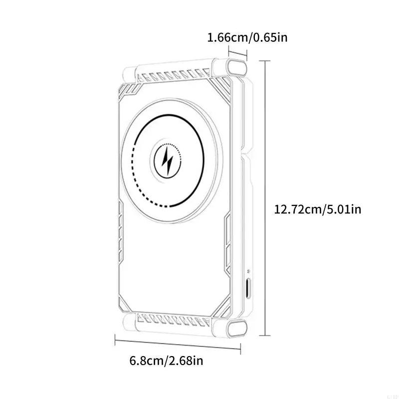 Foldable Power Dock for Phone Watch Buds, 3 in 1 Wireless Charging Station for Travel Storage, Desk Organization K1KF