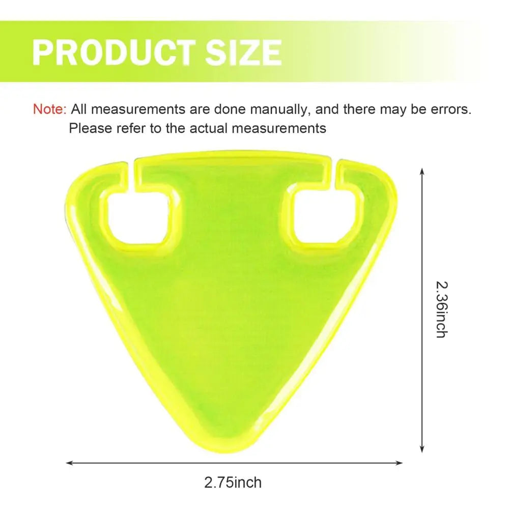 Bicycle Reflector Road Bicycle Hanging Reflector Ultralight TPU MTB Reflective Triangle Warning Board Bikes Accessories