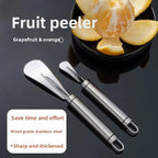 Stainless Steel Orange,Citru Peeler,Simple Lemon Peeler,Creative Cutter,Orange Peeler Tool With Handle,Restaurant Kitchen Gadget