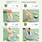 Multifunctional Vegetable Cutting Artifact Kitchen Shredder Vegetable Insert Grater Hand Guard Fruit Knife