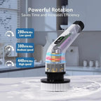 Multifunctional Electric Cleaning Brush Electric Cordless Spin Scrubber Toilet Mops Portable Cleaning Tool For Kitchen/Bathroom/