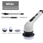 Multifunctional Electric Cleaning Brush Electric Cordless Spin Scrubber Toilet Mops Portable Cleaning Tool For Kitchen/Bathroom/