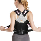 Adjustable Posture Corrector – Thoracic Support Brace for Hunchback, Neck & Shoulder Slouching, Unisex S-XXXL